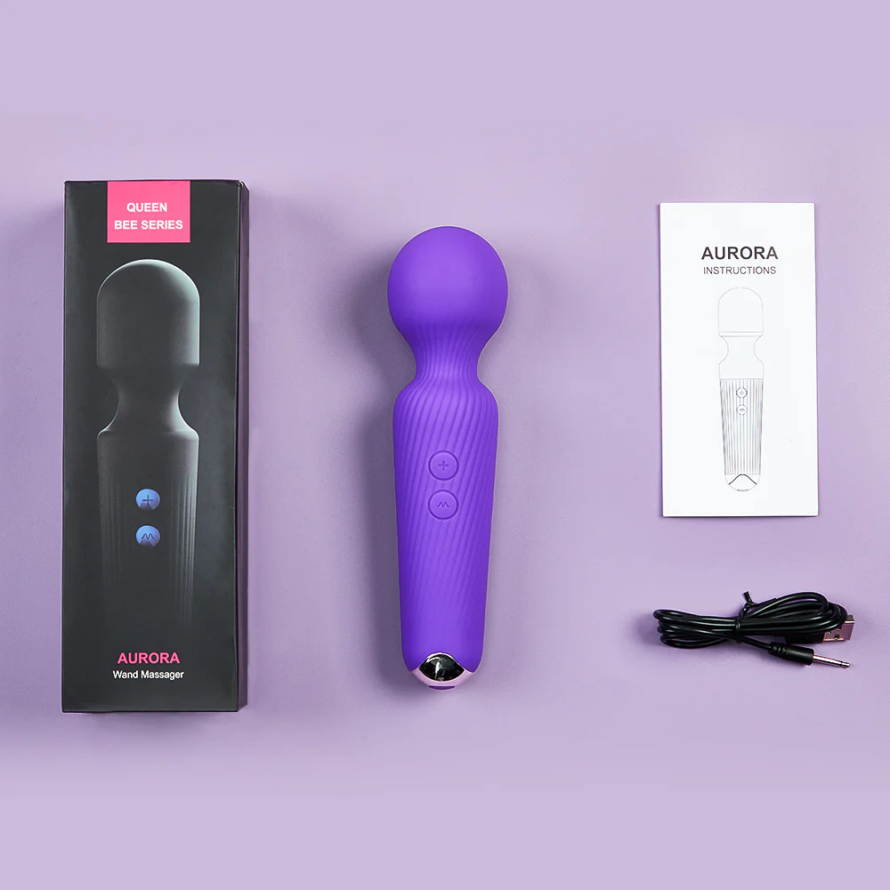 LUCIA Massage Wand – Silicone Vibrator with 6 Patterns - Image 10