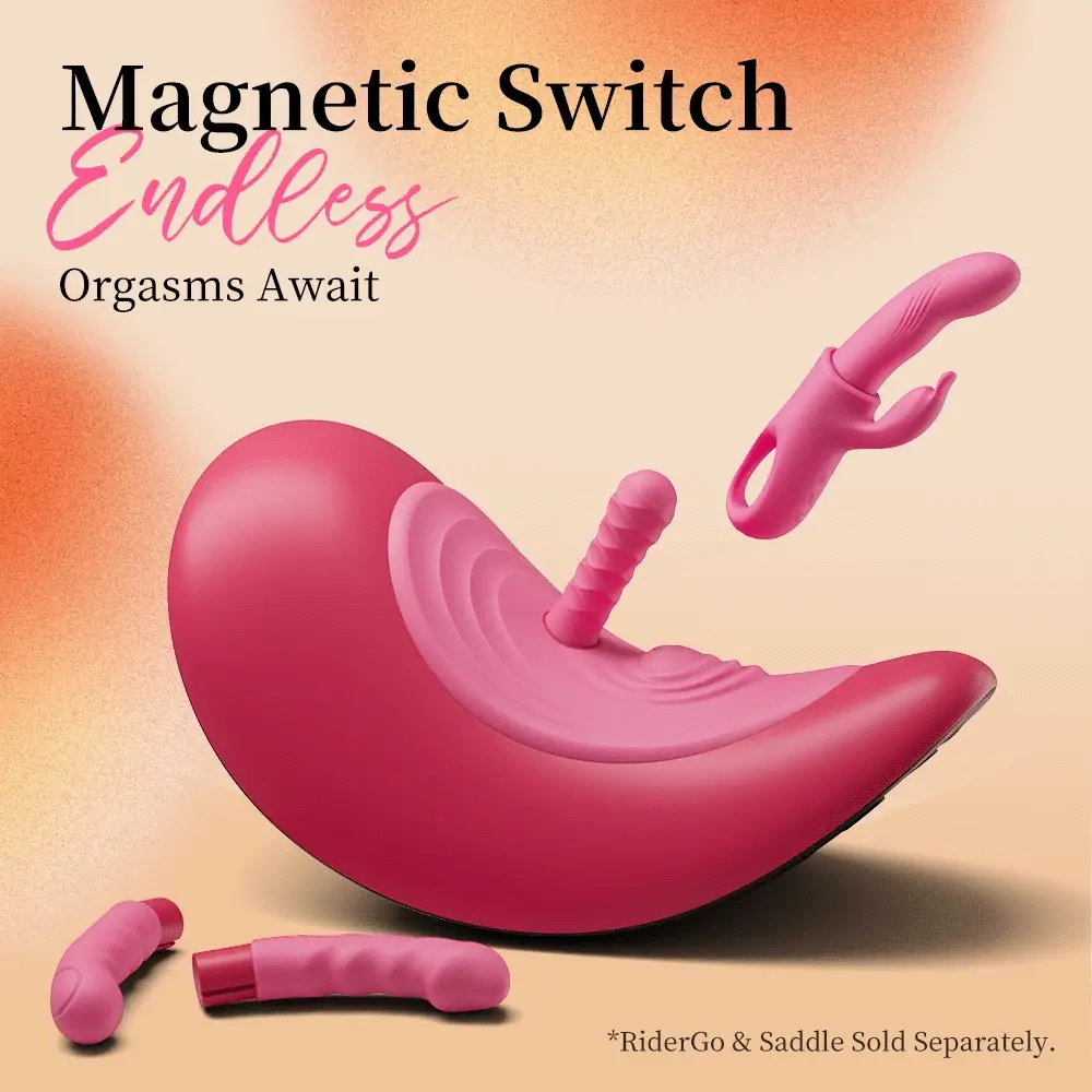 RiderGo Finger Vibrator – Smart G-spot & Clitoral Stimulator with Magnetic Attachment - Image 4
