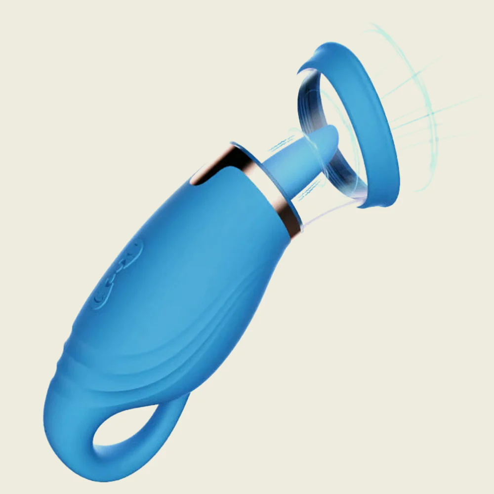 Sierra Suction Intensity Tongue-licking Clit & Nipple Stimulator - Image 9
